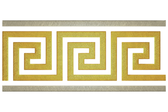 Ancient Greece Meander: A Timeless Embroidery Design