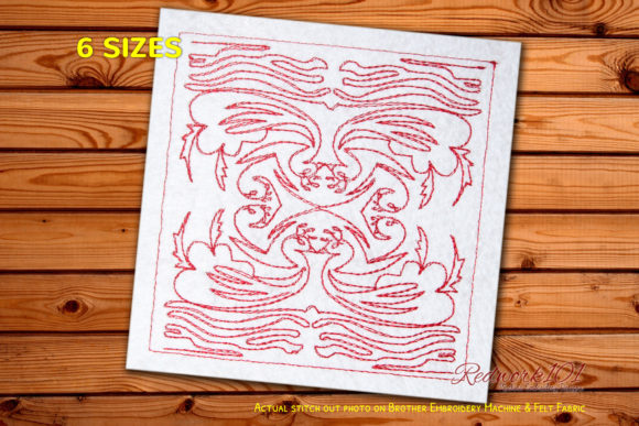 Bird Quilt Lineart Design: A Charming Addition