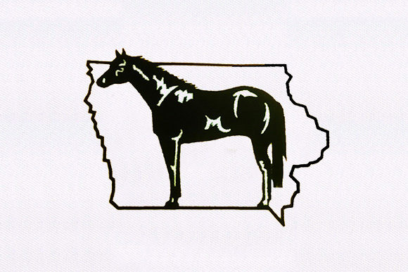 Black White Horse: A Versatile Embroidery Design
