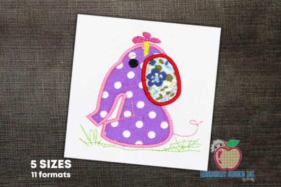 Charming Baby Girl Elephant Applique Review