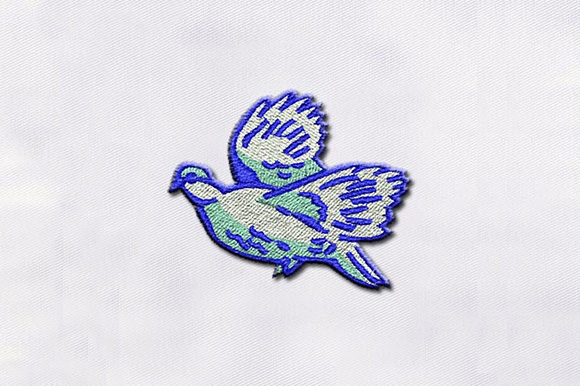 Colorful Flying Bird Design for Business