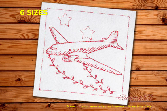 Douglas DC-3 Design: A Classic Embroidery Choice