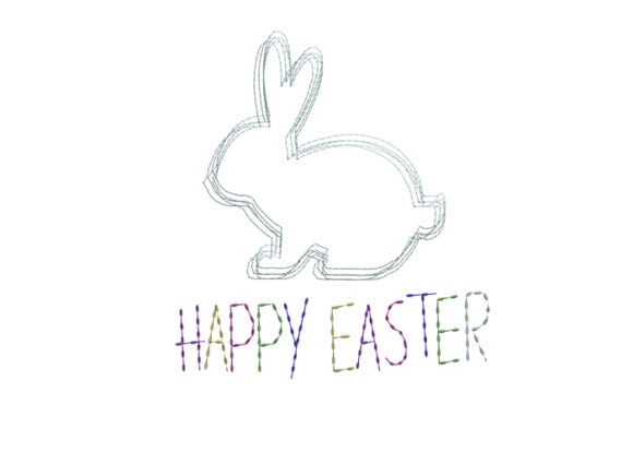Easter Rabbit Scribble Stitch Review