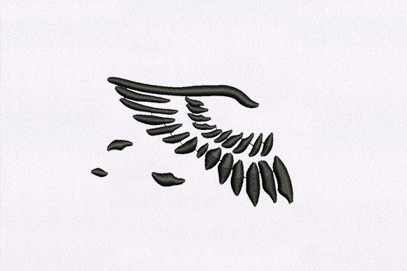 Feathers: A Versatile and Elegant Embroidery Design