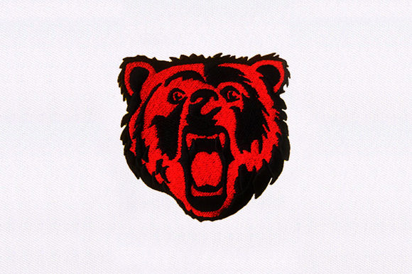 Roaring Bear Face: A Bold and Eye-Catching Design