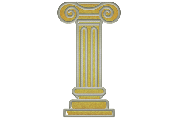 Stunning Greek Column for Premium Sweatshirts